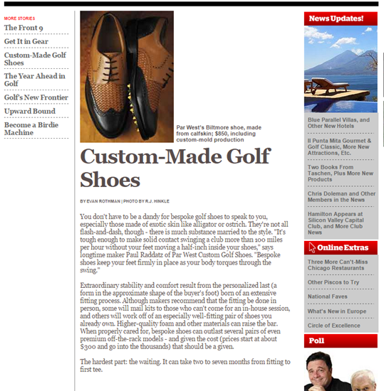 Private Clubs Magazine Feature