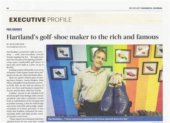 Milwaukee Business Journal Profile - Page 1